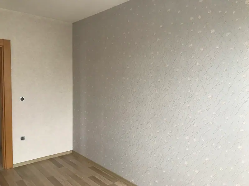 Krem düz dokulu oda duvar kağıdı — Buğra Dizayn